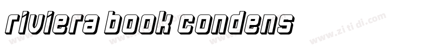Riviera Book Condens字体转换